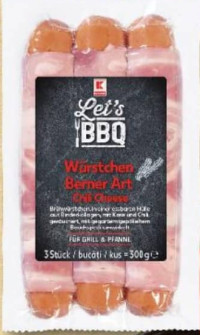 Let's BBQ Колбаски с чили и сыром 300 г