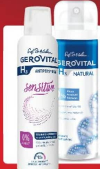 Gerovital Deodorant spray damă / bărbați diverse sortimente 150 ml