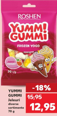 Roshen Yummi Gummi Jeleuri diverse sortimente 70 g