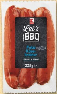 Let's BBQ Колбаски из свинины и говядины с сыром фета 225 г