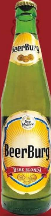BEERBURG Bere blondă 4,5% alcool 0,5l