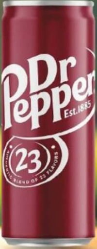 DR PEPPER Băutură răcoritoare carbogazoasă regular 0.33l doză