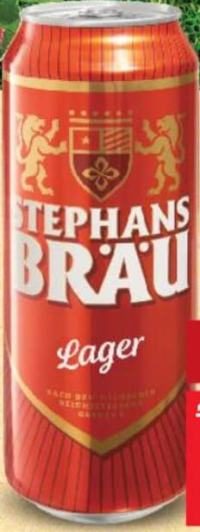 Stephans Bräu Bere Lager 5,2% alcool 0,5 l