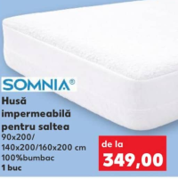 Somnia Водонепроницаемый наматрасник 90x200/140x200/160x200 см