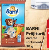 Barni Prăjitură diverse sortimente 30g