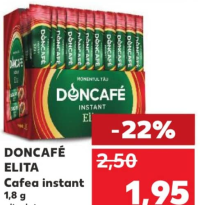 DONCAFÉ ELITA Cafea instant 1,8 g pliculeț