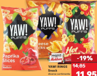 Yaw! Rings / Puffs Snack diverse sortimente 60g