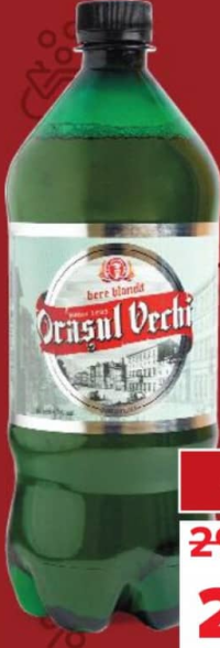 ORAȘUL VECHI Bere blondă / brună 4,7% / 4,3% alcool 1l