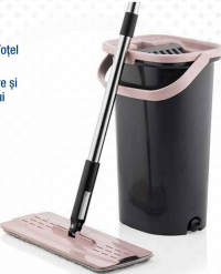 Emay Home Set de curățenie (găleată cu mop, mâner telescopic)