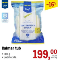 Metro Chef Calmar tub 900g