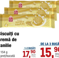 Fine Life Biscuiți cu cremă de vanilie 154 g