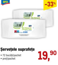 aro Șervețele suprafețe 72 buc