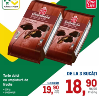 Fine Life Turte dulci cu umplutură de fructe 200 g