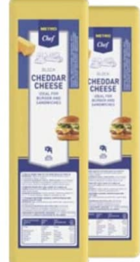 Metro Chef Cașcaval Cheddar pret/kg
