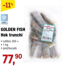 GOLDEN FISH Hek trunchi 1 kg