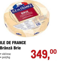 Ile de France Brânză Brie