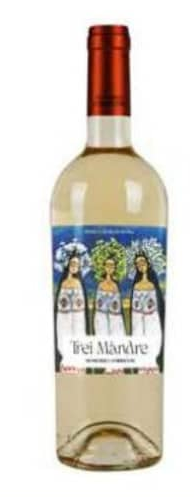 Domeniile Vorniceni Trei Mândre Vin alb sec 0.75 L