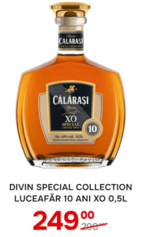 Дивин Călărași Special Collection Лучафэр 10 лет XO 0,5л