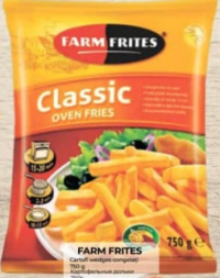 FARM FRITES Cartofi wedges congelați 750g