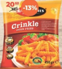 FARM FRITES Cartofi pai ondulați congelați 450g