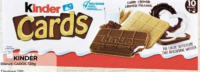 KINDER Cards Печенье 128г