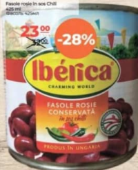 Iberica Fasole roșie în sos Chili 425ml