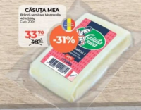 Căsuța Mea Brânză semitare Mozzarella 40% 200g