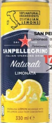 San Pellegrino Limonadă 0.33l