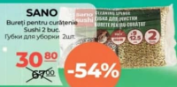 Sano Bureți pentru curățenie Sushi 2 buc.