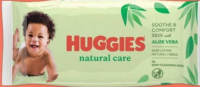 Huggies Șervețele umede pentru copii Natural Care 56buc