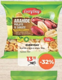 EveryDay Arahide prăjite și sărate 150g