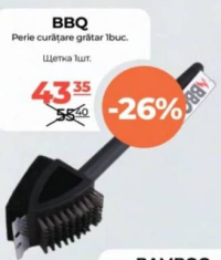 BBQ Perie curățare grătar 1buc.