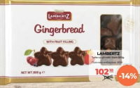 Lambertz Turte cu ghimbir Stars 800g