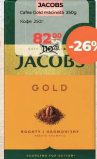 Jacobs Cafea Gold măcinată 250g
