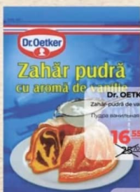 Dr. Oetker Zahăr pudră cu aromă de vanilie 80g