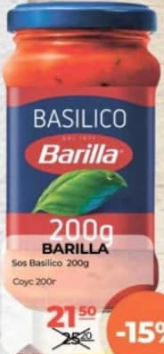 Barilla Sos Basilico 200g