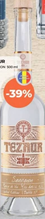 TEZAUR Grappa SAUVIGNON 500 ml
