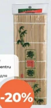 BAMBOO Covoraș din bambus pentru sushi 1buc.