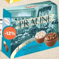 Sorini Bomboane de ciocolată BAULETTO Assortite 150g