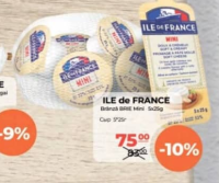 Ile de France Brânză Brie Mini 5x25g