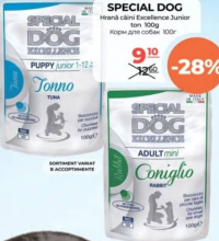 Special Dog Excellence Hrană câini Junior ton 100g