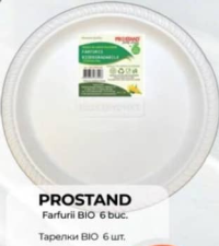 PROSTAND Farfurii BIO 6 buc.