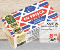 Gustul Biscuiti cu frisca 170g