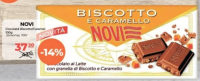 Novi Ciocolată Biscotto e Caramello 100g