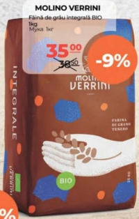 MOLINO VERRINI Făină de grâu integrală BIO 1kg