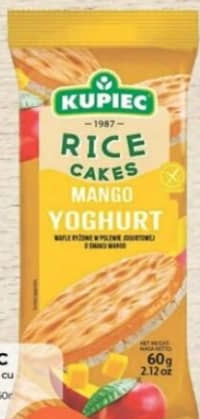 Kupiec Rice Cakes Mango 60g