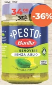 Barilla Sos Pesto Senza Aglio 190g