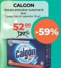 Calgon Soluție anticalcar Automat 8 buc.