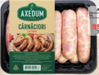 AXEDUM Cârnăciori la Bere /caserolă 1kg
