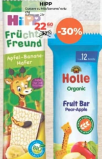 HiPP Baton Fruit Bar Mere-Pere 23g